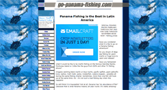 Desktop Screenshot of go-panama-fishing.com